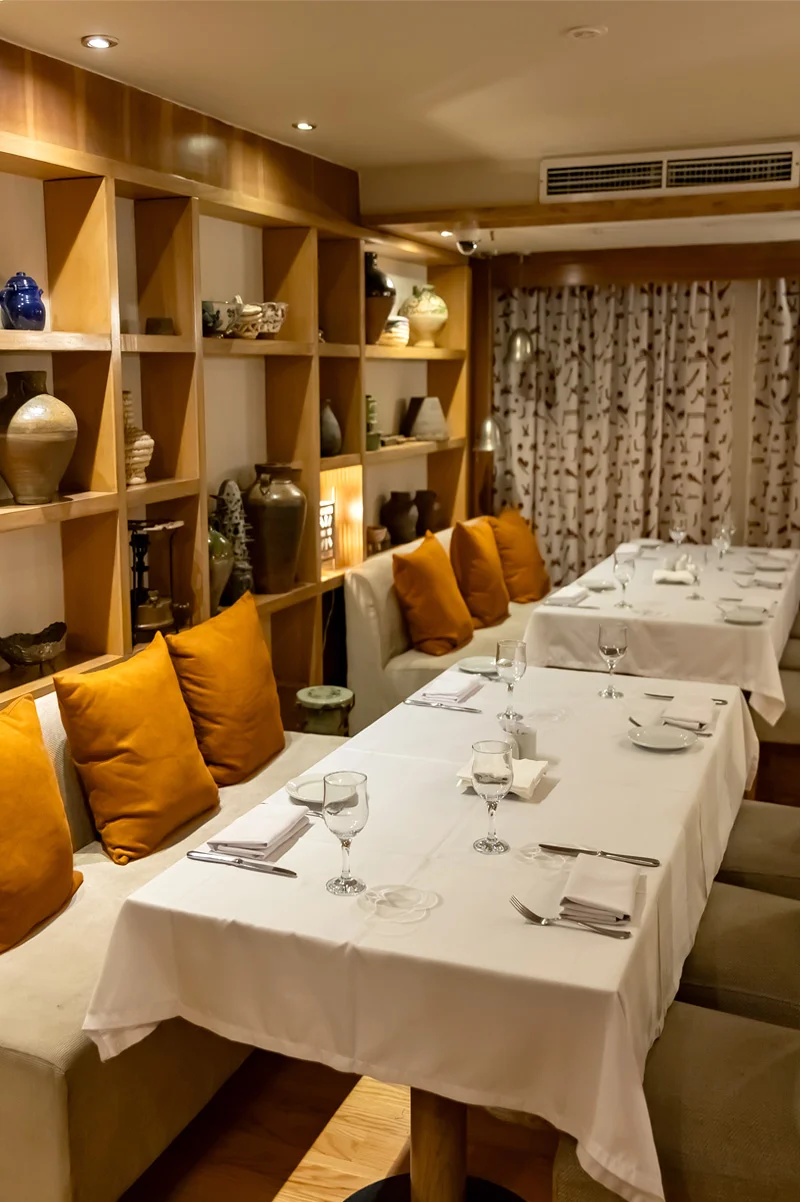 Restaurant aboard the Jamila Nile Cruise Nile cruise